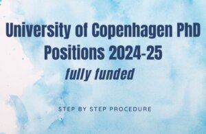 University of Copenhagen PhD Positions 2024-25 - Hec Announcement