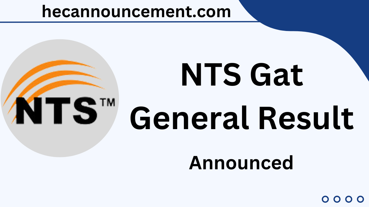 NTS Gat General Result