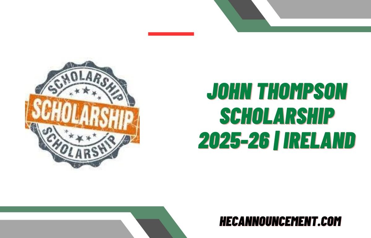 JOhn thompson scholarships 2024