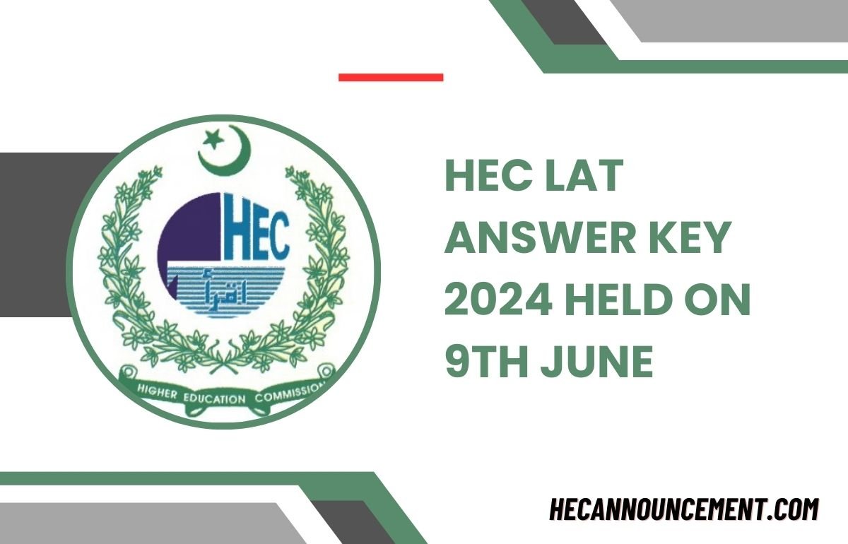 HEC LAT Answer Key 2024 Held on 9th June